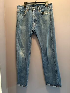 Levi's Light Blue Straight Jeans